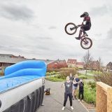 Airbag Landing For Bmx And Mtb Bikes
