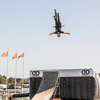 BMX and MTB Airbag Landing For Action Sports