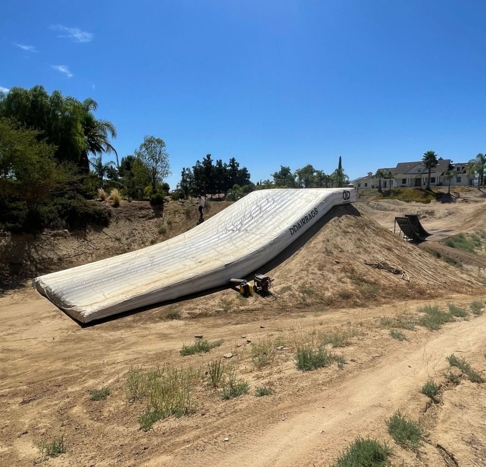 Slide On Airbag Landing