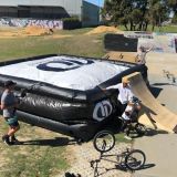 Stunt Airbag Landing For Bmx And Mtb Bikes