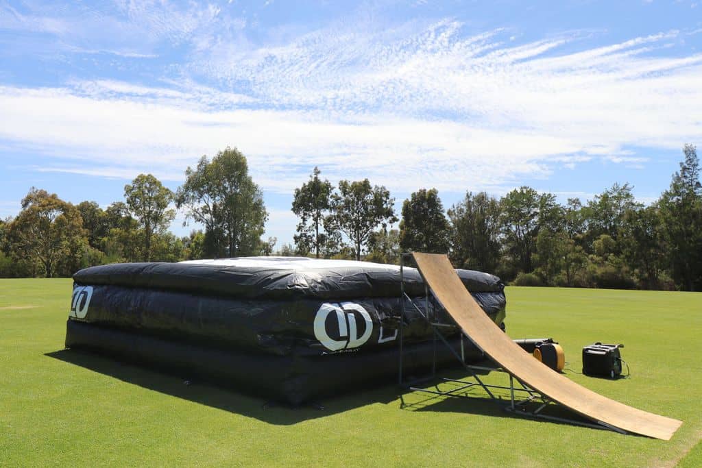 Stunt Airbag Landing For Bmx And Mtb Bikes