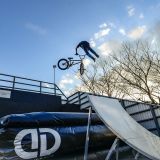 Stunt Airbag Landing For Bmx And Mtb Bikes