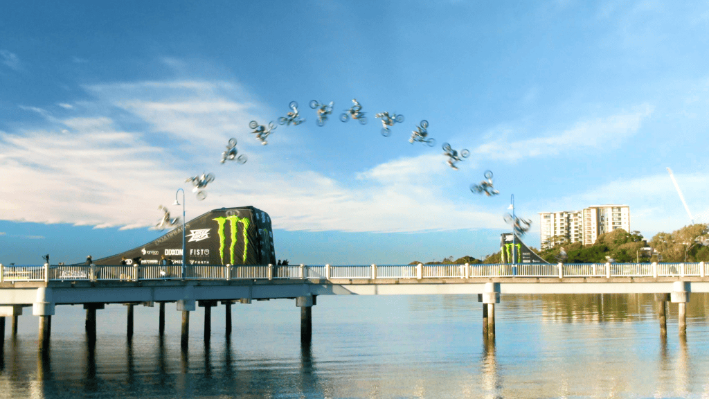FMX Inflatable Airbag Landings