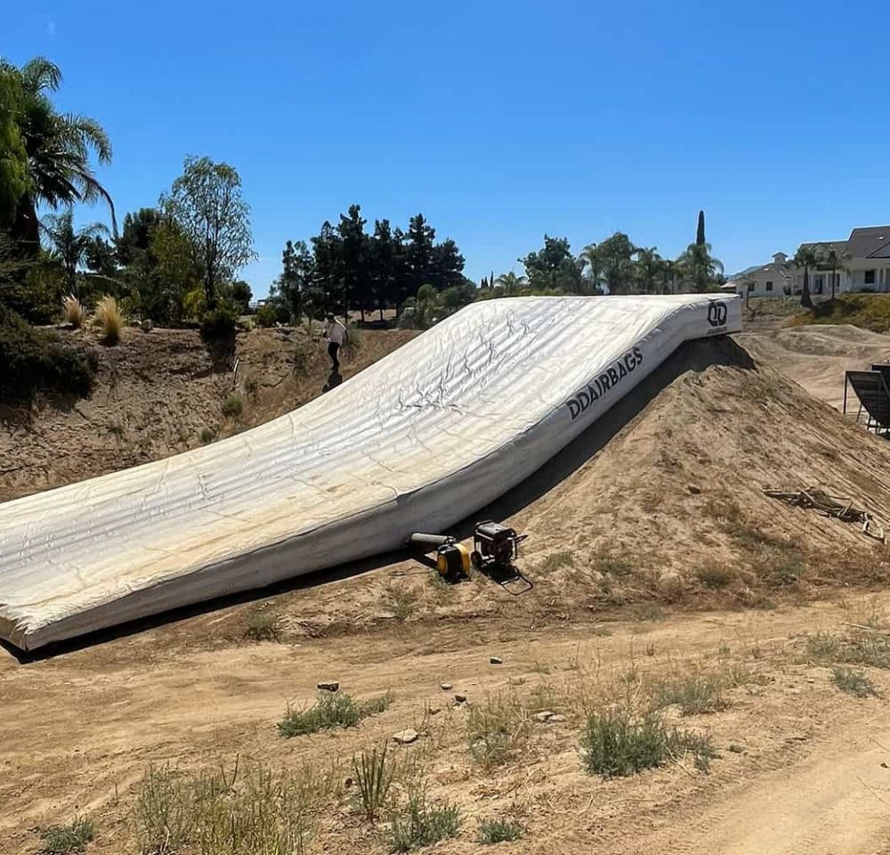Custom Slide On Airbag Landing