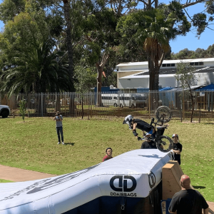 Inflatable Airbag Lander For Action Sports