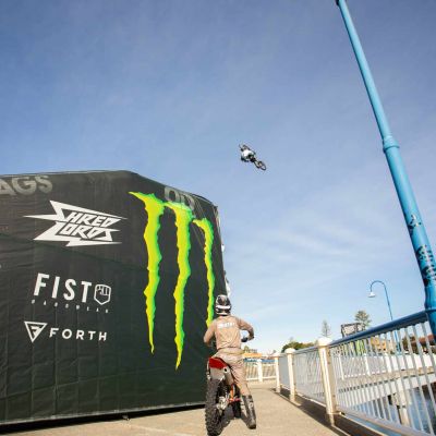 Harry Bink FMX Airbag Landing