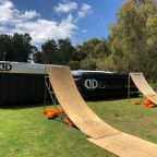 BMX Inflatable Airbag Landing